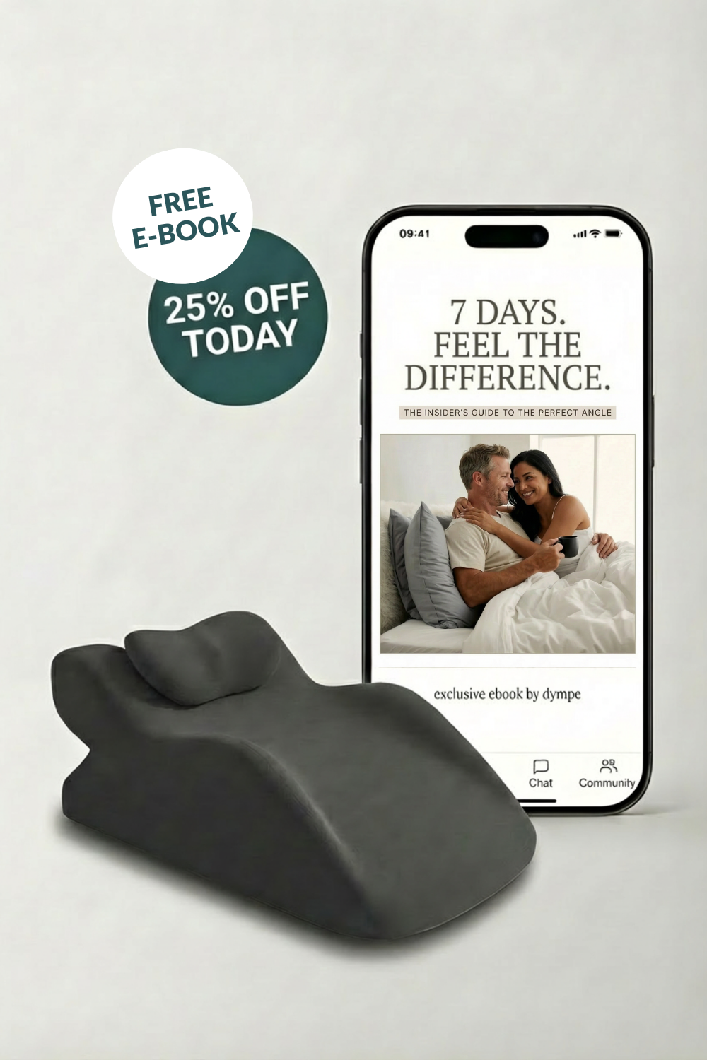 Intimally+ | Angle-Calibrated Intimacy Pillow